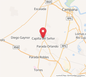 Map of Capilla del Señor, Buenos Aires