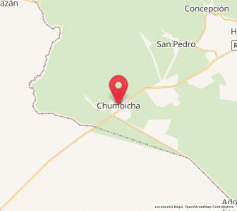 Map of Chumbicha, Catamarca