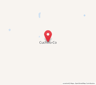 Map of Cuchillo Có, La Pampa