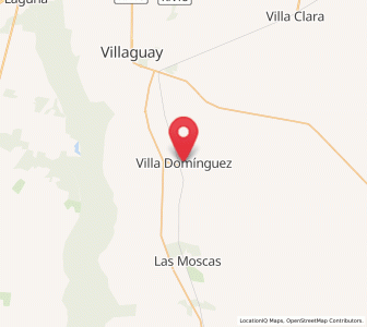 Map of Domínguez, Entre Rios