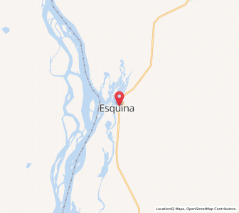 Map of Esquina, Corrientes