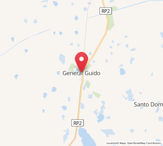 Map of General Guido, Buenos Aires