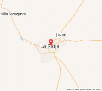 Map of La Rioja, La Rioja