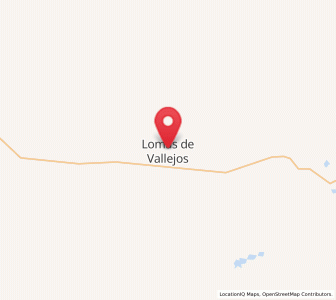 Map of Lomas de Vallejos, Corrientes