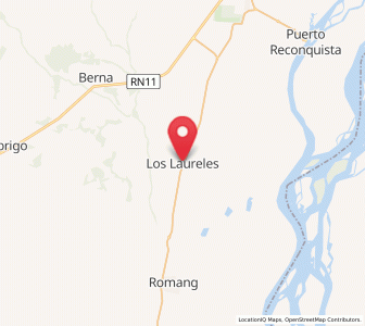 Map of Los Laureles, Santa Fe