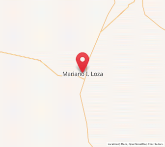 Map of Mariano I. Loza, Corrientes