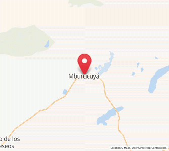 Map of Mburucuyá, Corrientes
