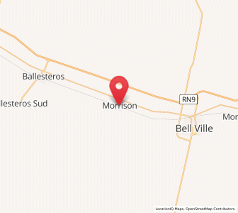 Map of Morrison, Cordoba