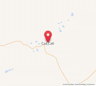 Map of Nuestra Señora del Rosario de Caa Catí, Corrientes