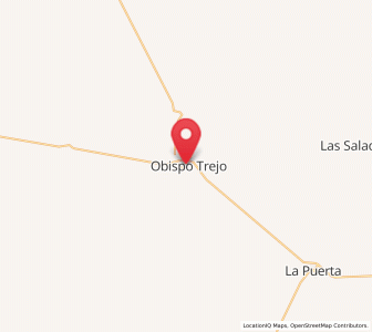 Map of Obispo Trejo, Cordoba