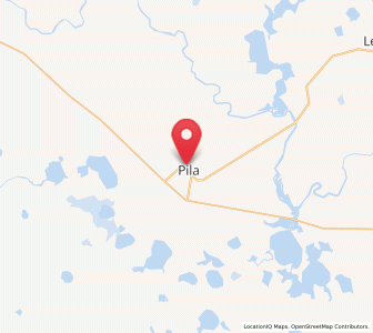 Map of Pila, Buenos Aires