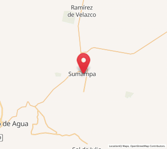 Map of Sumampa, Santiago del Estero