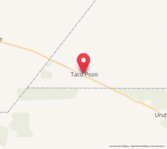 Map of Taco Pozo, Chaco