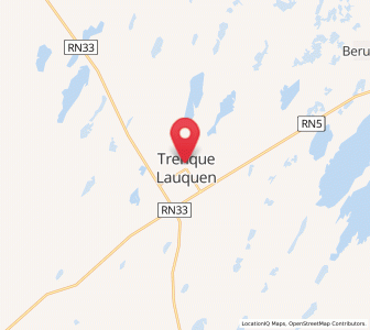Map of Trenque Lauquen, Buenos Aires