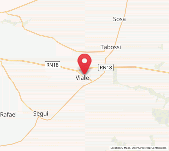 Map of Viale, Entre Rios