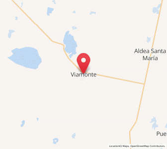 Map of Viamonte, Cordoba