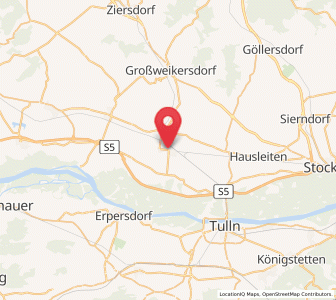 Map of Absdorf, Lower Austria