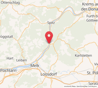 Map of Aggsbach, Lower Austria