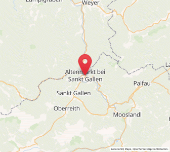 Map of Altenmarkt bei Sankt Gallen, Styria