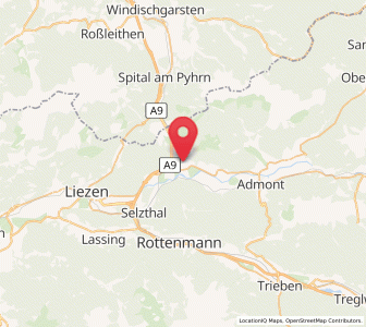 Map of Ardning, Styria