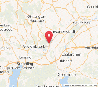 Map of Attnang, Upper Austria