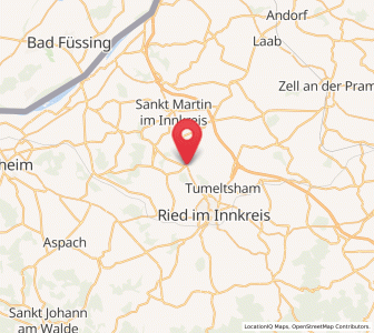 Map of Aurolzmünster, Upper Austria