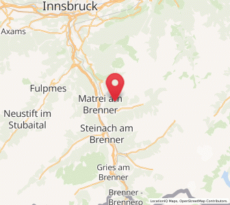 Map of Ausserweg, Tyrol