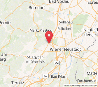 Map of Bad Fischau, Lower Austria