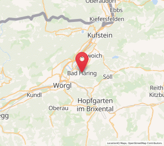 Map of Bad Häring, Tyrol