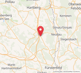 Map of Bad Waltersdorf, Styria