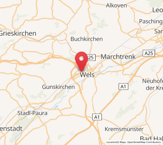 Map of Bernardin, Upper Austria