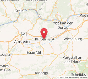 Map of Blindenmarkt, Lower Austria