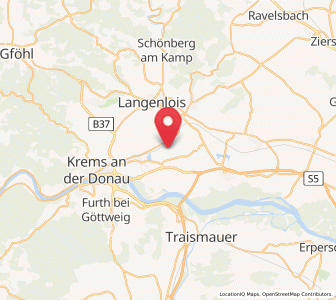 Map of Brunn im Felde, Lower Austria