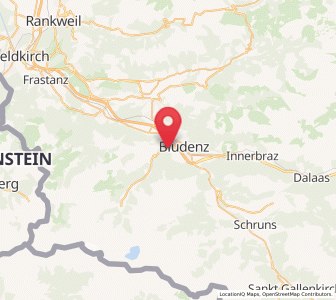 Map of Bürs, Vorarlberg