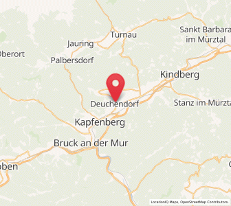 Map of Deuchendorf, Styria