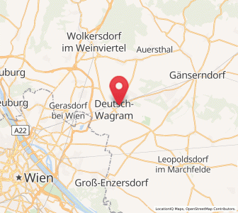 Map of Deutsch-Wagram, Lower Austria