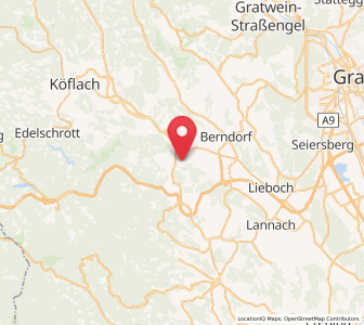 Map of Dietenberg, Styria