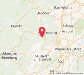 Map of Dreistetten, Lower Austria