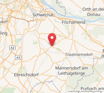 Map of Ebergassing, Lower Austria