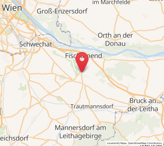 Map of Enzersdorf an der Fischa, Lower Austria