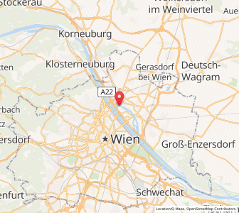 Map of Floridsdorf, Vienna