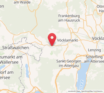 Map of Frankenmarkt, Upper Austria
