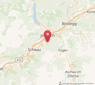Map of Gallzein, Tyrol