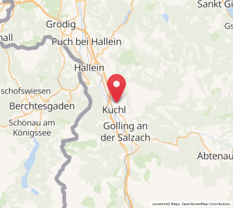 Map of Georgenberg, Salzburg