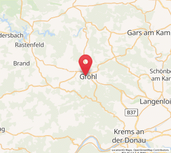 Map of Gföhl, Lower Austria