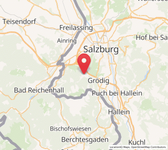 Map of Glanegg, Salzburg