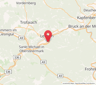 Map of Göss, Styria