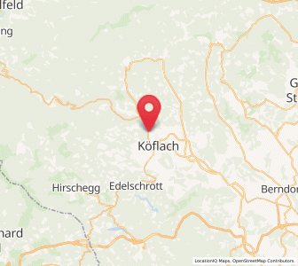 Map of Gradenberg, Styria