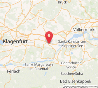 Map of Grafenstein, Carinthia