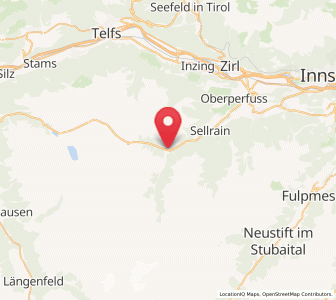Map of Gries im Sellrain, Tyrol
